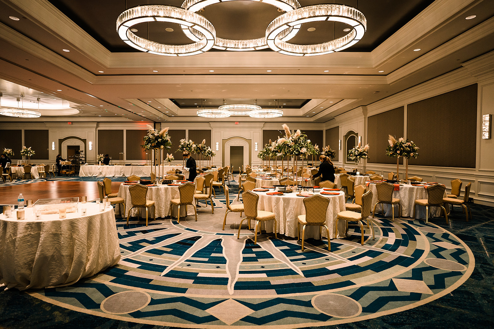 Dining room at the Ritz Carlton Sarasota wedding venue